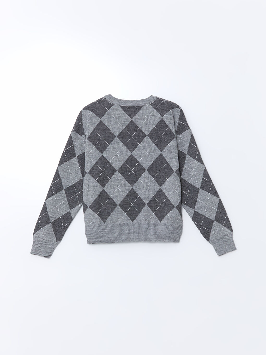 XSIDE Crew Neck Rhinestone Embellished Women's Knit Sweater -W4M753Z8-ZFW