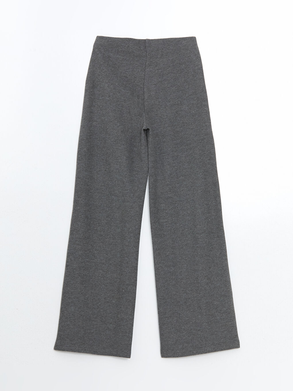 Gri Beli Lastikli Kadın Pantolon-5