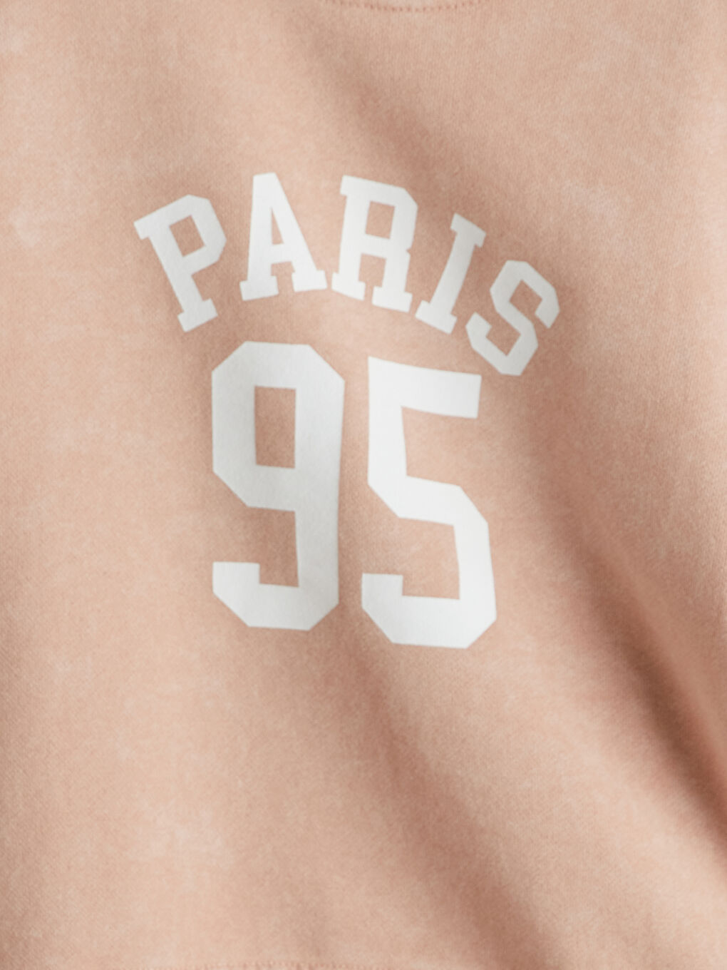 Mavi Bisiklet Yaka Paris Baskılı Kız Çocuk Sweatshirt-2