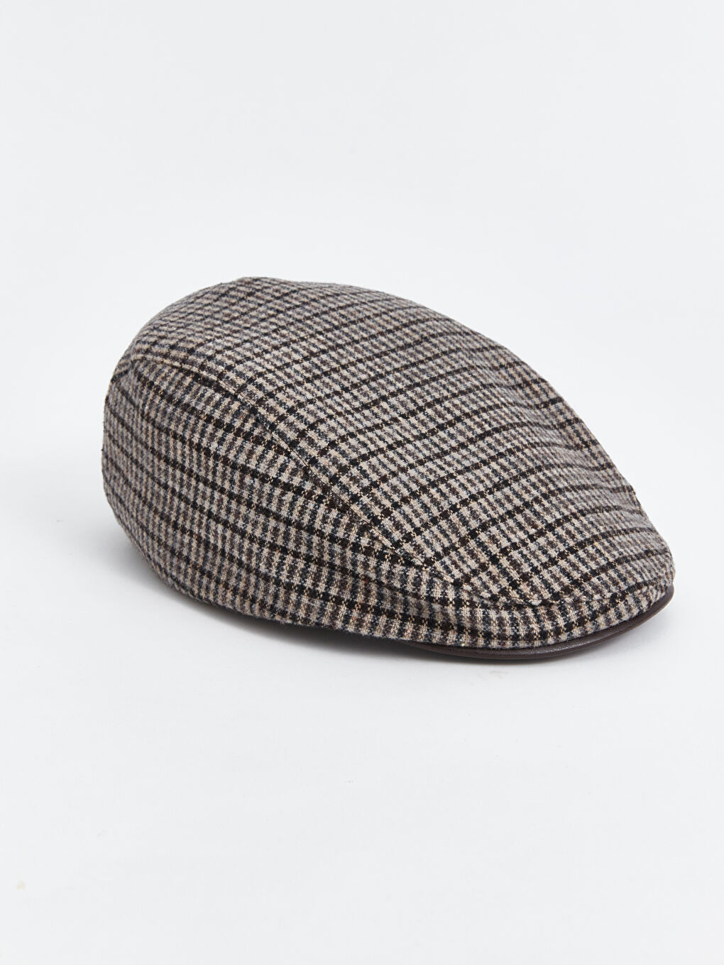 Patterned Men's Flat Cap-4