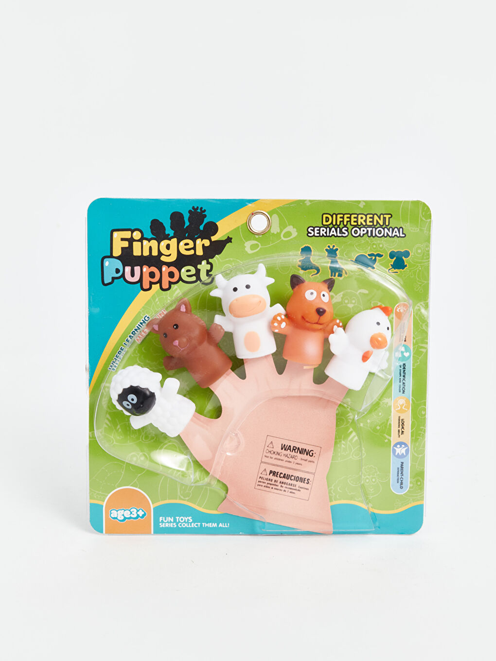 LCW ACCESSORIES 5 Animal Finger Puppets -W5CB21Z4-M0T