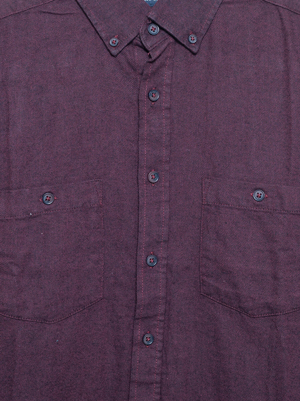 Regular Fit Long Sleeve Gabardine Men's Shirt-2