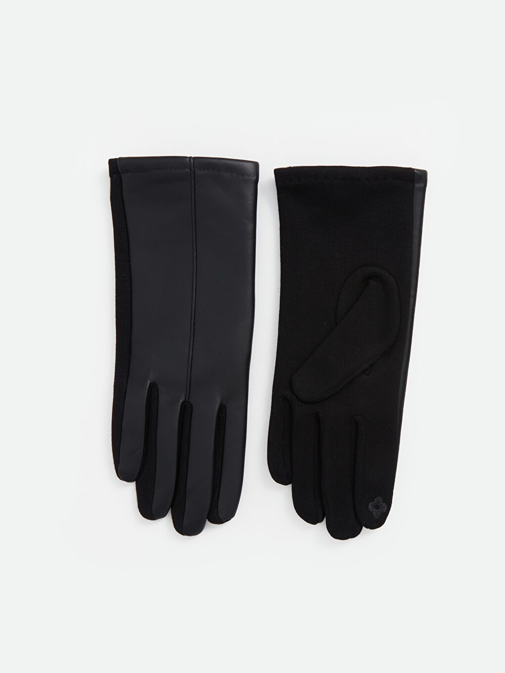 Faux Leather Women's Gloves