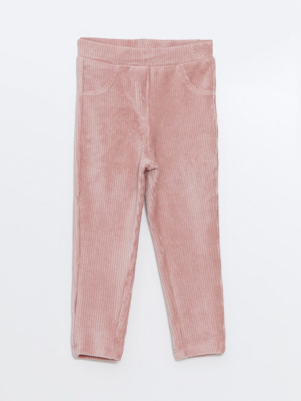 Elasticated Waist Thick Basic Girls' Jogger Sweatpants-1