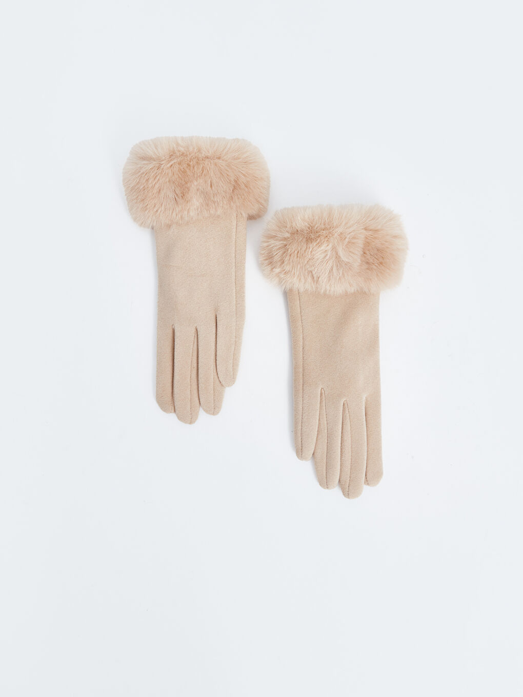 Fur-lined Women's Gloves