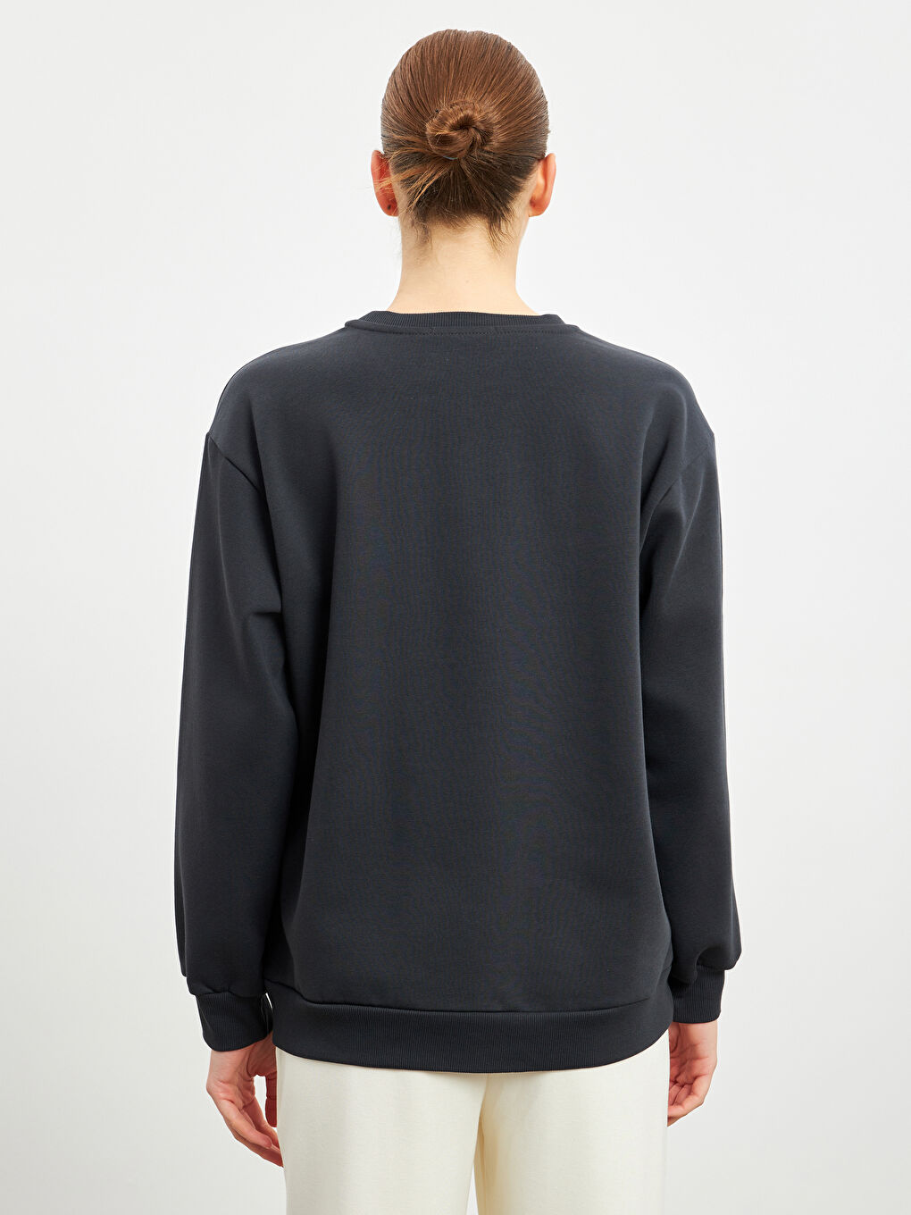 كنزة رياضية مطبوعة نيويورك للسيدات-3