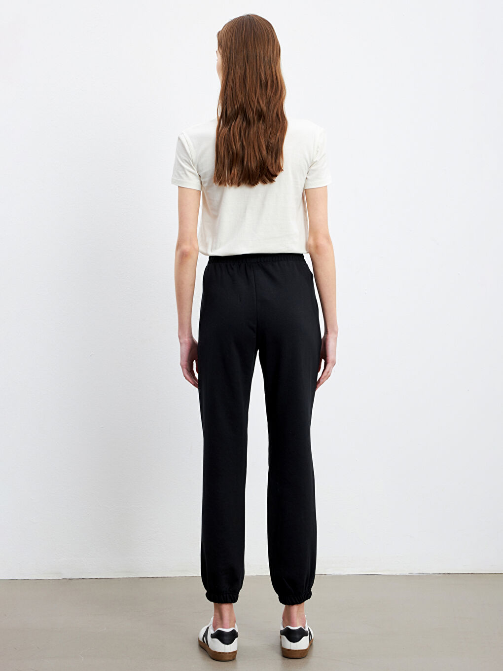 Elasticated Waist Women's Jogger Sweatpants-2