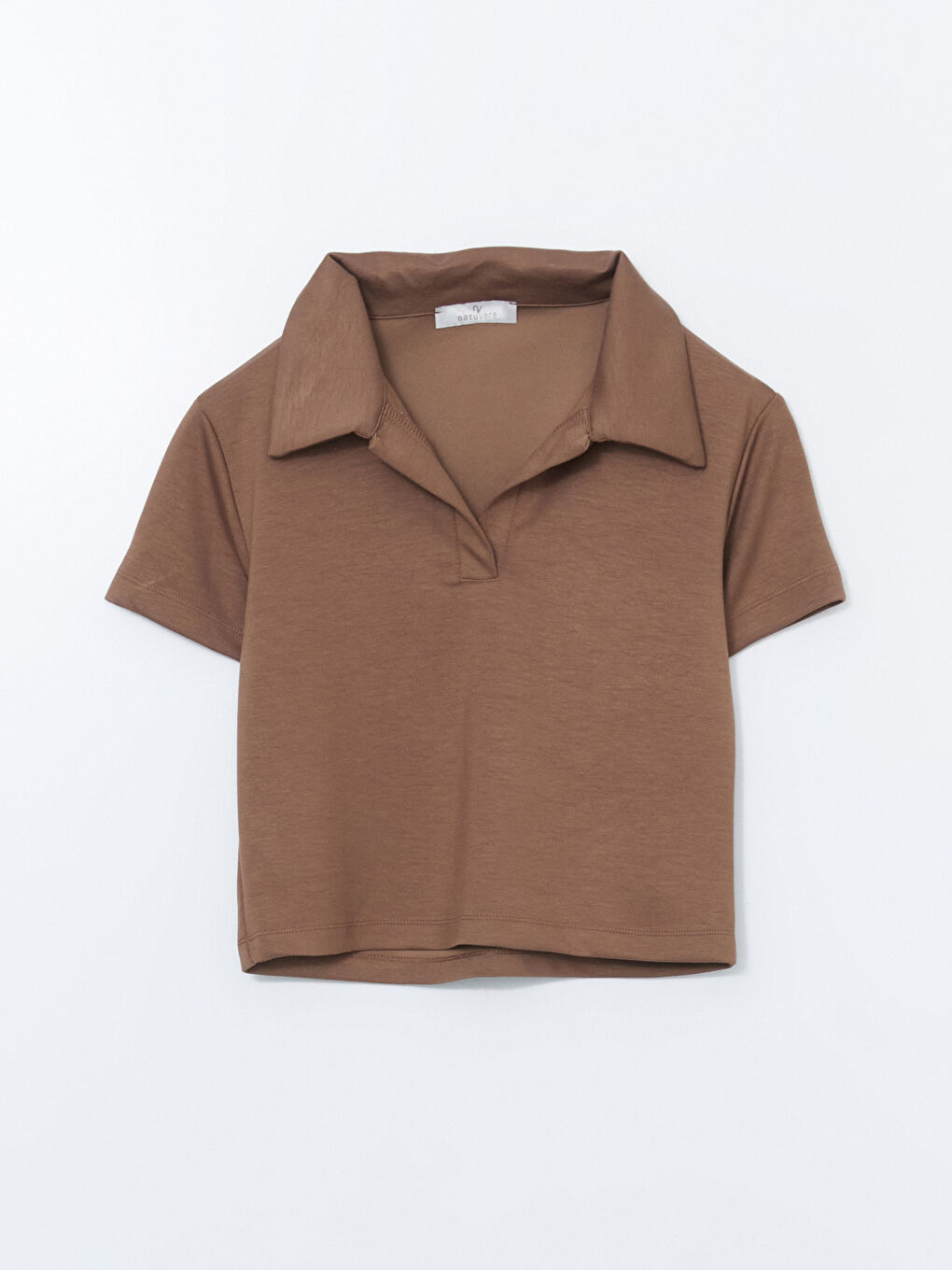 Polo Neck Women's T-Shirt -W4M867Z8-YF2
