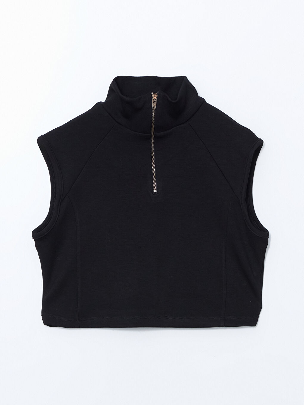 Stand-Up Neck Women'S Crop -W4M869Z8-UP7