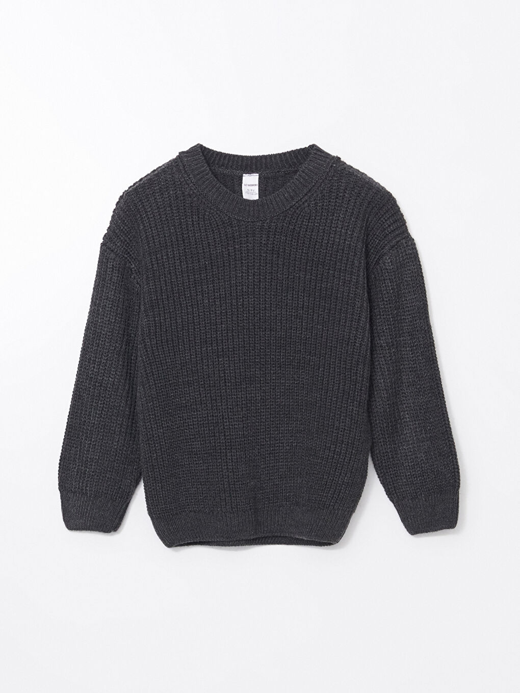 Crew Neck Knit Boys Sweater