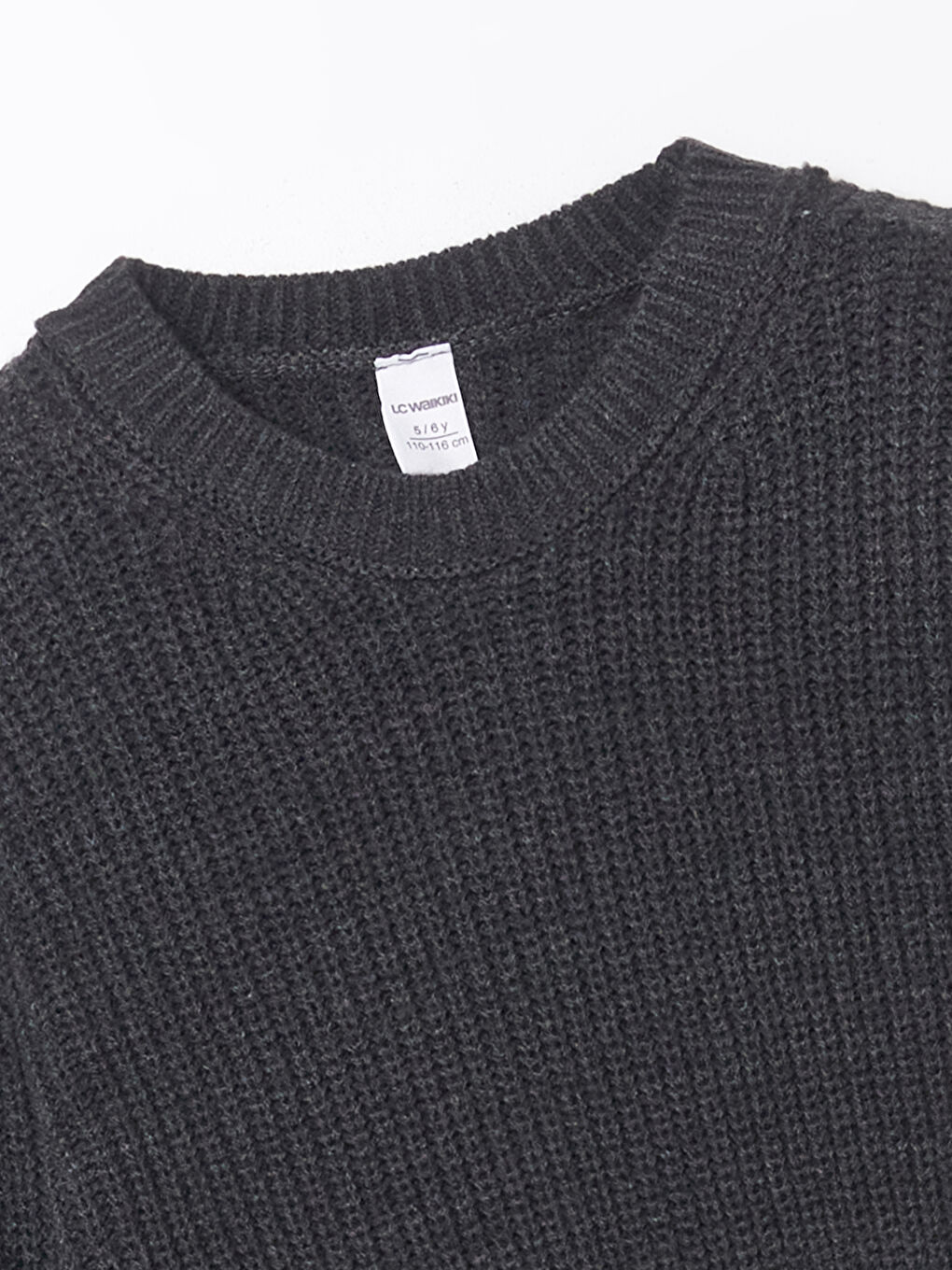 Crew Neck Knit Boys Sweater-1