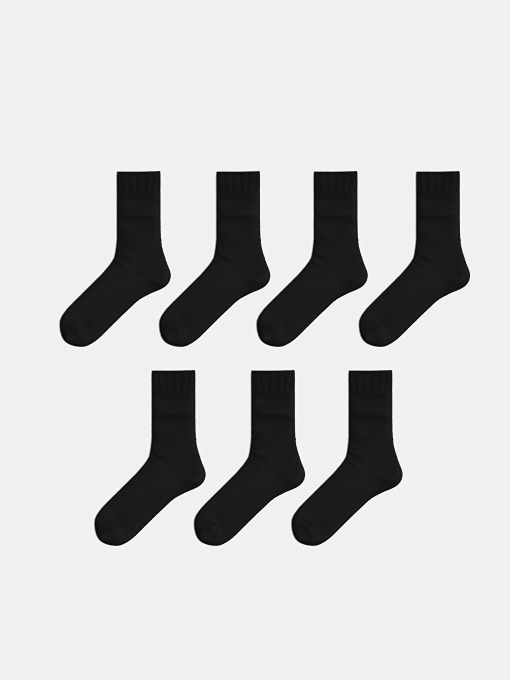 LCW ACCESSORIES Men's Ankle Socks 7 Pack -W5CL27Z8-HEG