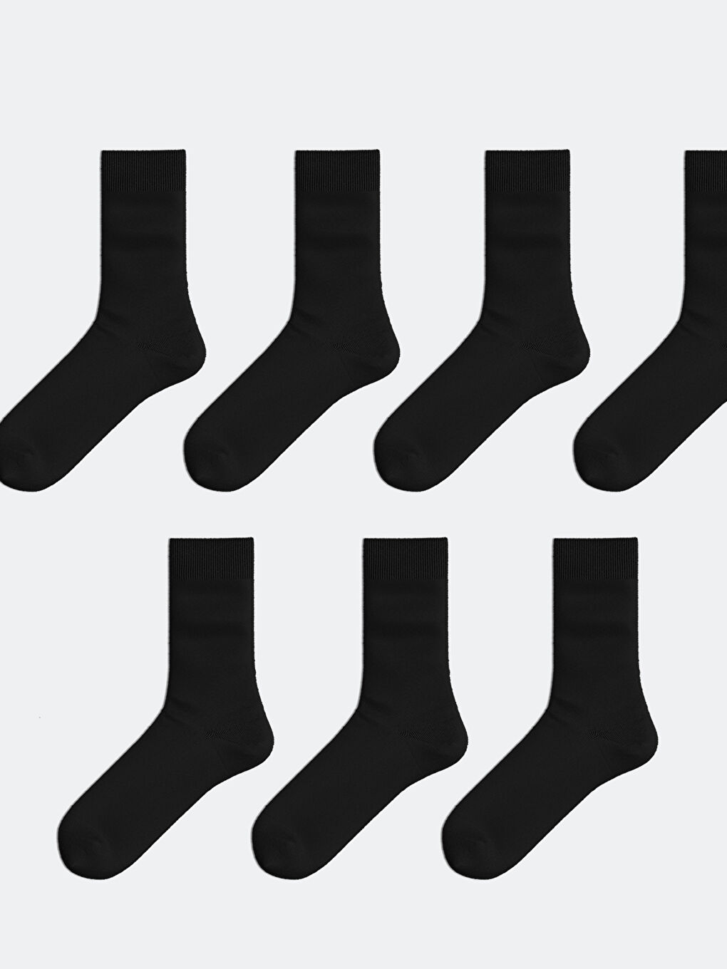 LCW ACCESSORIES Men's Ankle Socks 7 Pack -W5CL27Z8-HEG