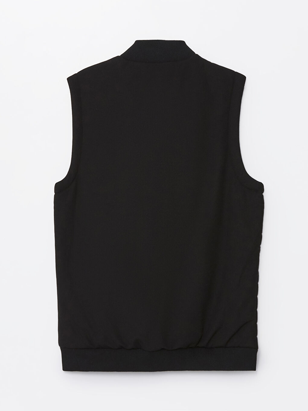 Regular Fit Funnel Neck Men's Knitwear Waistcoat-12