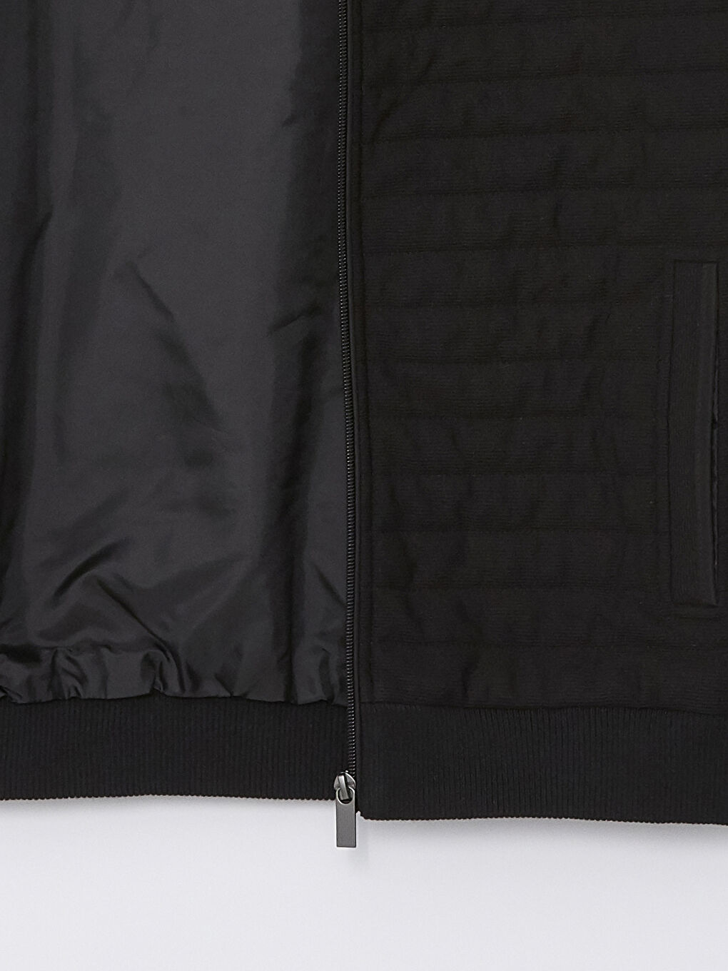 Regular Fit Funnel Neck Men's Knitwear Waistcoat-13