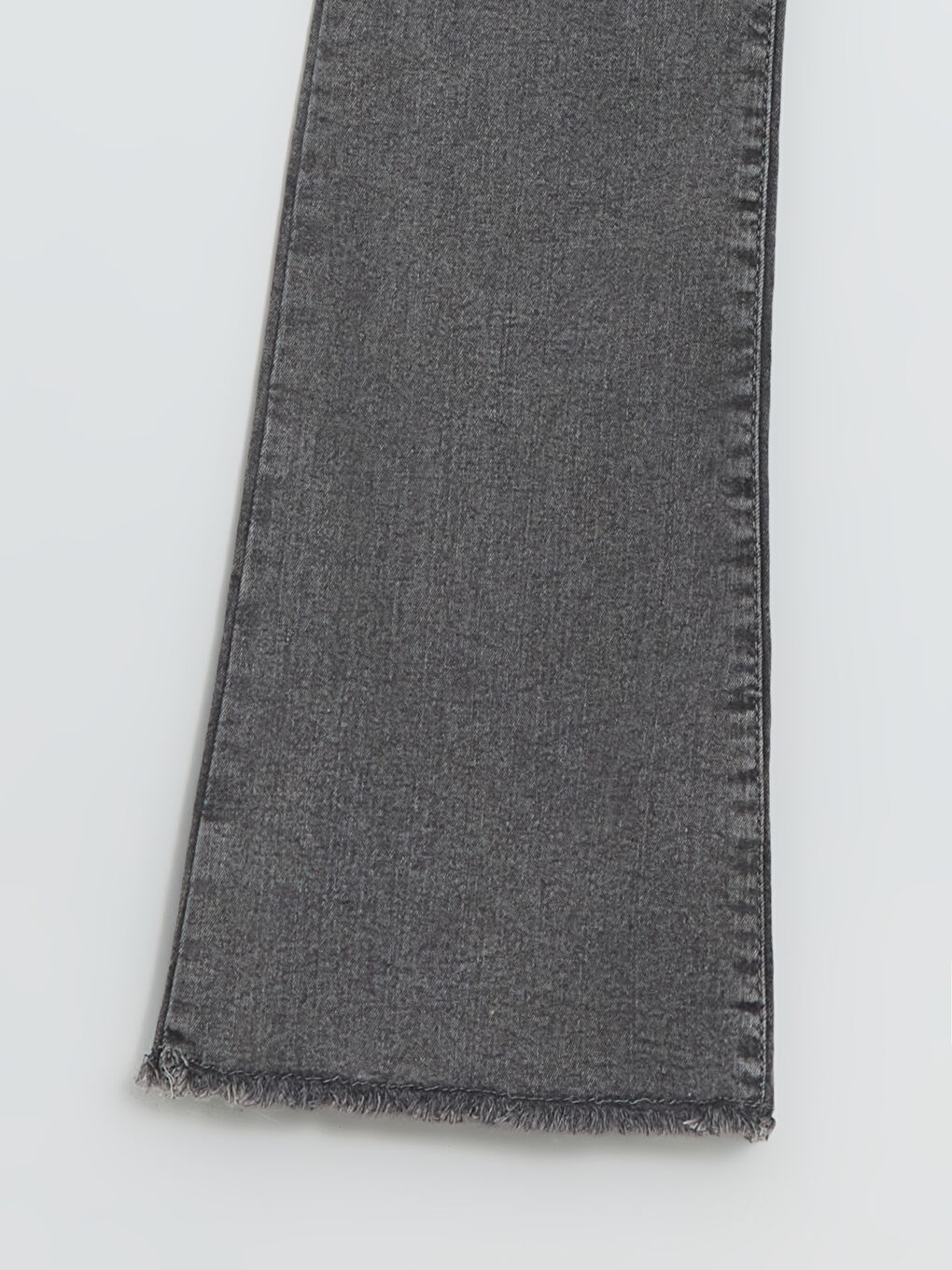 Karışık İspanyol Paça Kız Çocuk Jean Pantolon-1