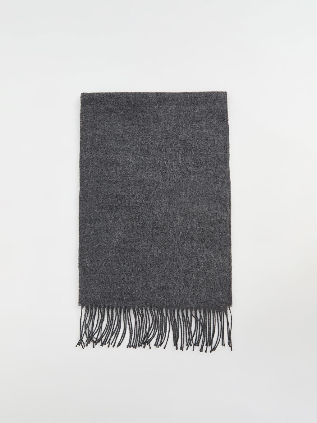 Short Fringed Men's Scarf-3