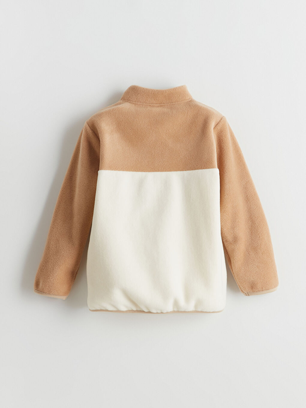 Stand Collar Polar Boys Cardigan-2