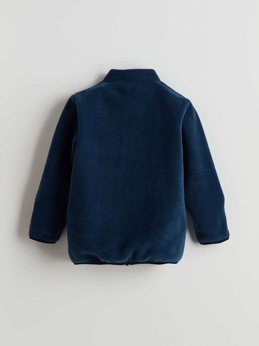 İndigo Dik Yaka Polar Erkek Çocuk Hırka-2