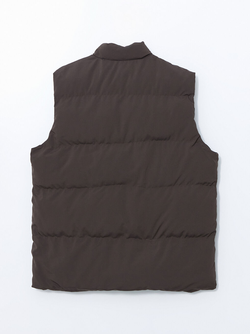 Haki Standart Kalıp Dik Yaka Erkek Şişme Yelek-7