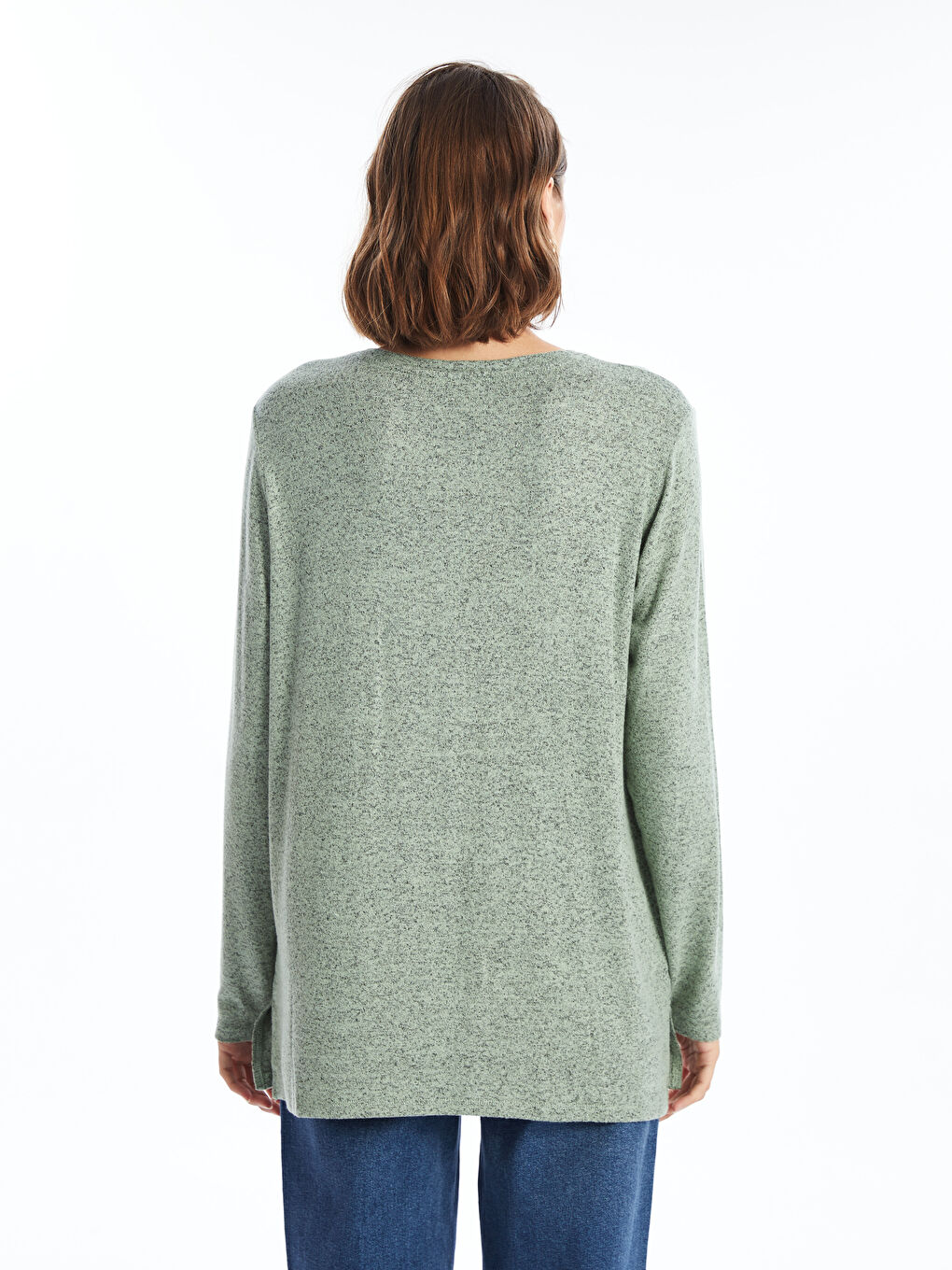 T-shirt à col rond pour Femmes-4