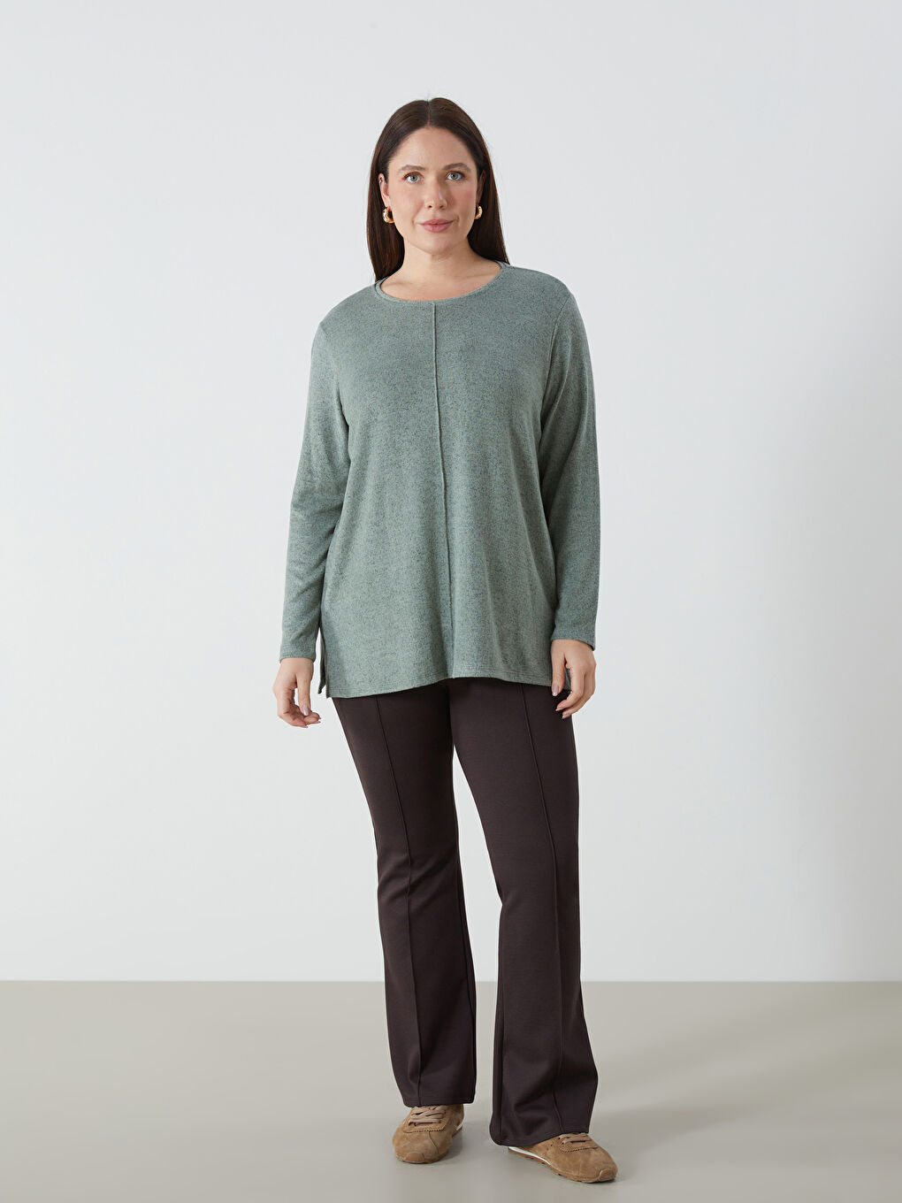 T-shirt à col rond pour Femmes-5