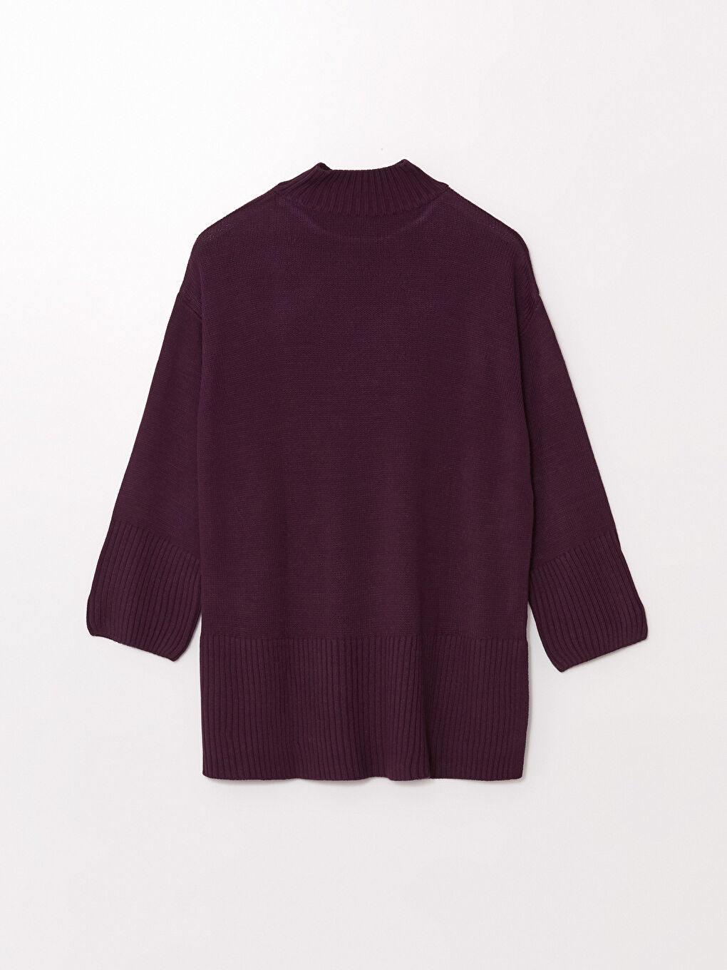 Half Turtleneck Oversize Women's Knitwear Sweater-12