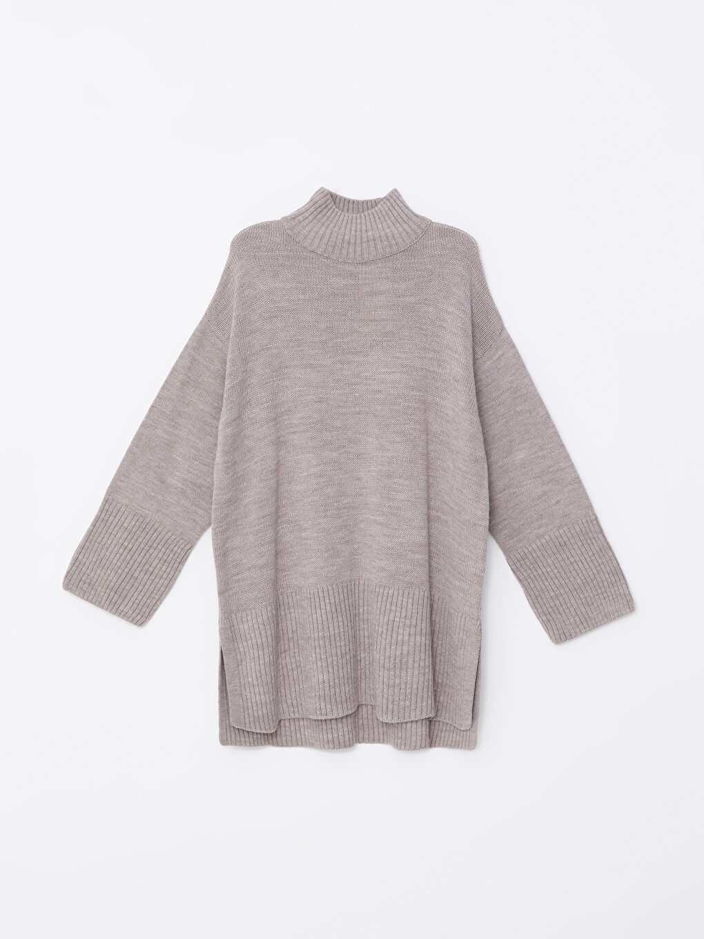Half Turtleneck Oversize Women's Knitwear Sweater-9