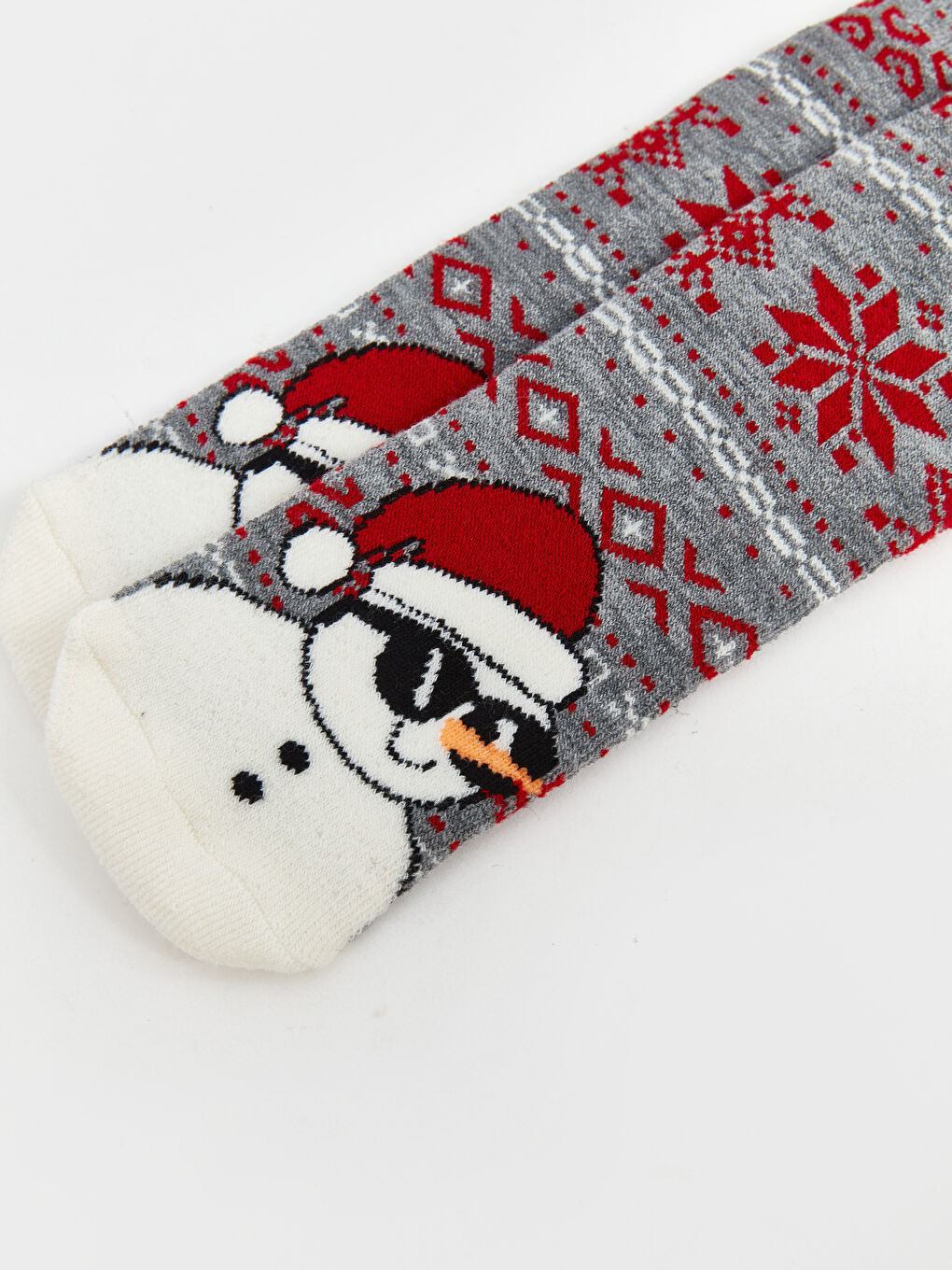 Christmas-Themed Men's Crew Socks-1