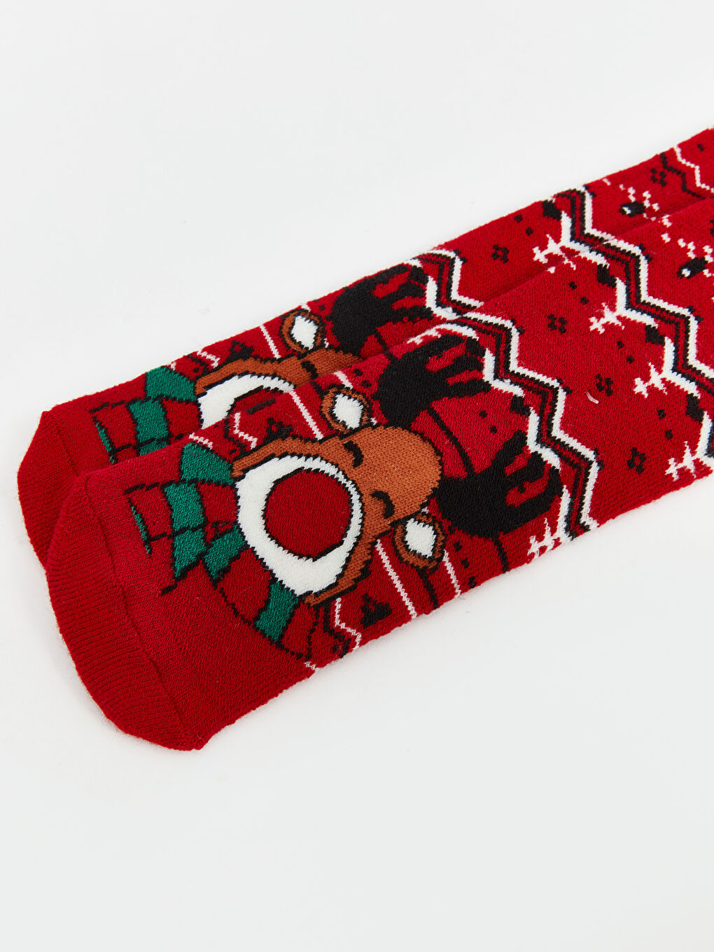 New Year-Themed Men's Crew Socks-4