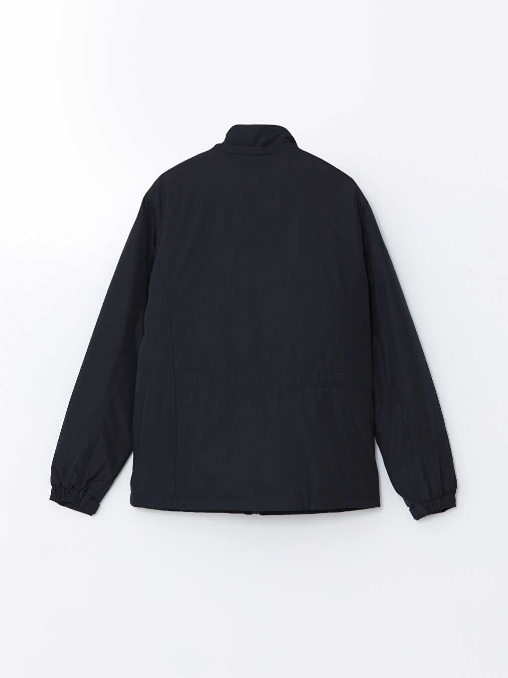 Lacivert Slim Fit Kapüşonlu Erkek Mont-7