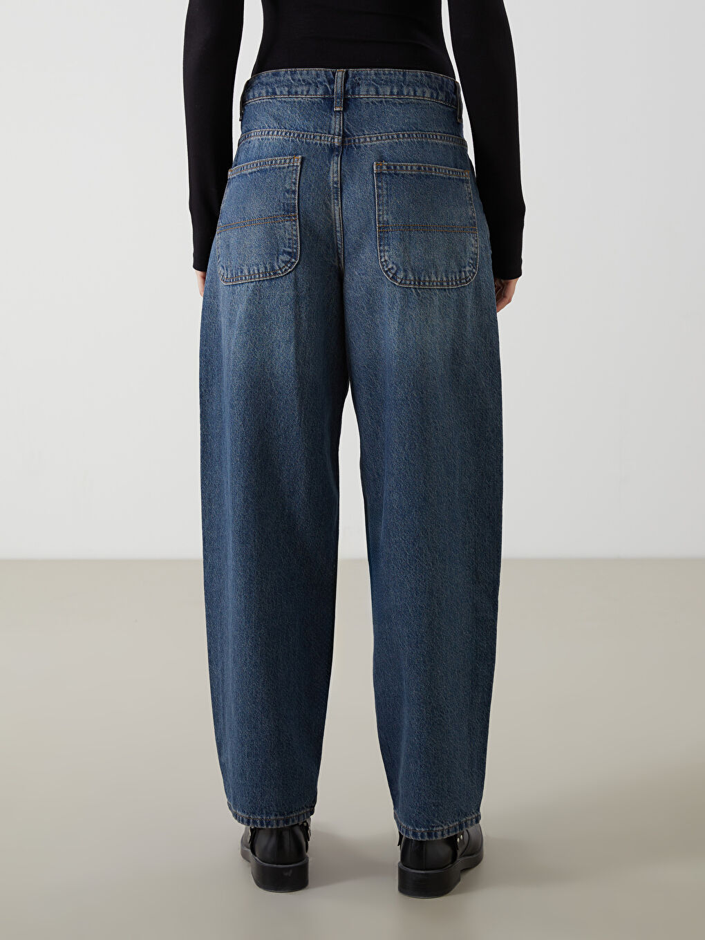 LCW Jeans Baggy Fit Women's Jeans -W4MA21Z8-H45