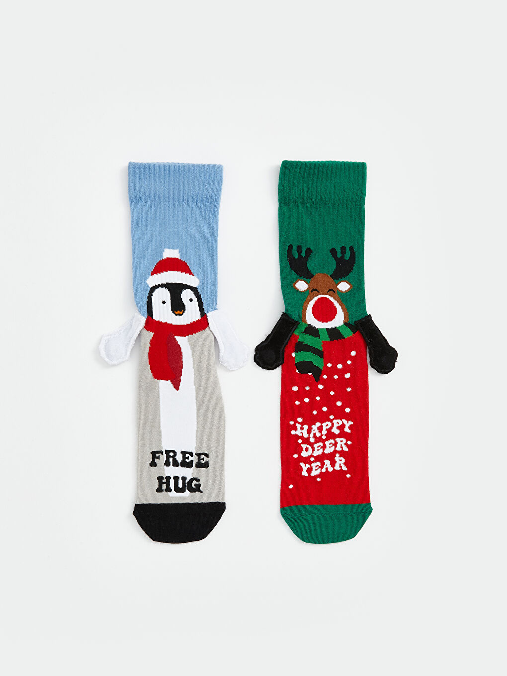 New Year's Themed Men's Socks, Pack of 2-3