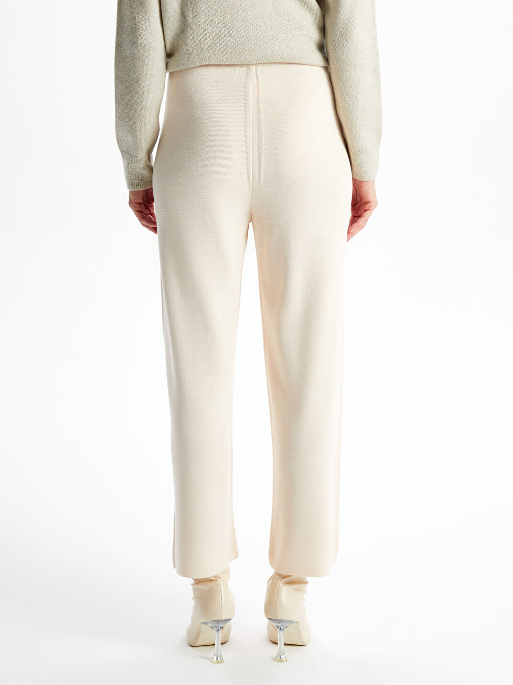 بنطلون تريكو نسائي بخصر مطاطي-6