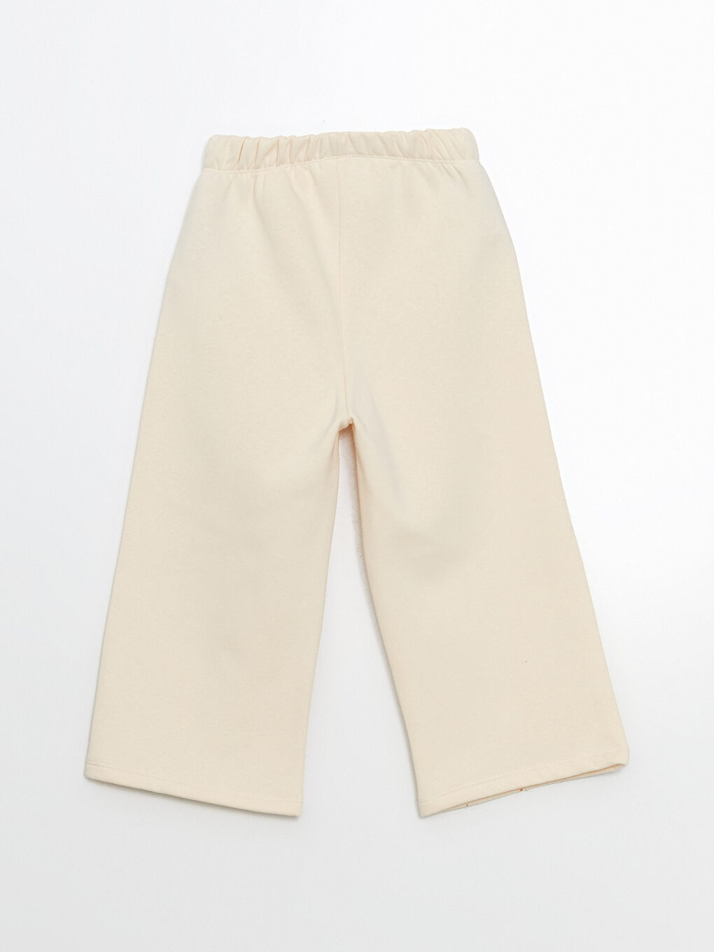 Ekru Kurdele Detaylı Kız Çocuk Sweatshirt ve Eşofman Alt 2'li-6