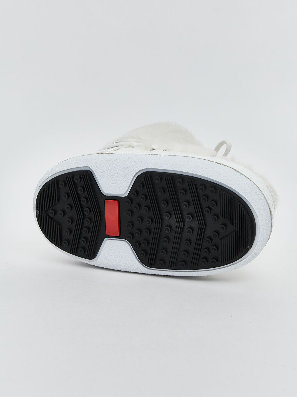 Beyaz Bağcıklı Kız Çocuk Kar Botu-3