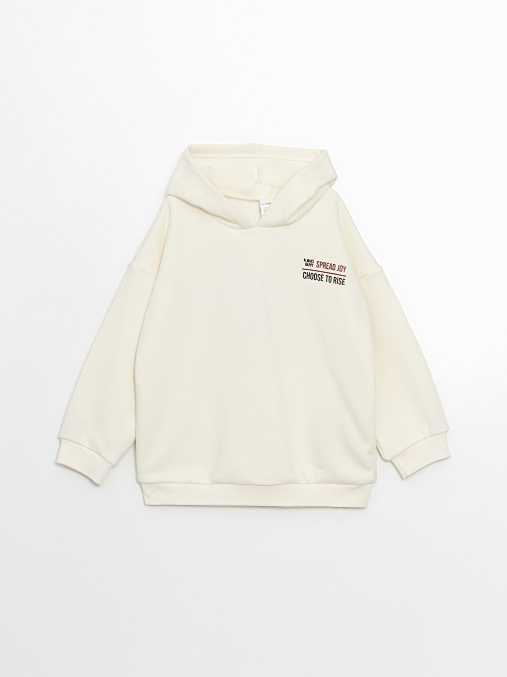 LCW Kids Hooded Printed Boys' Sweatshirt -W4MA79Z1-QVK