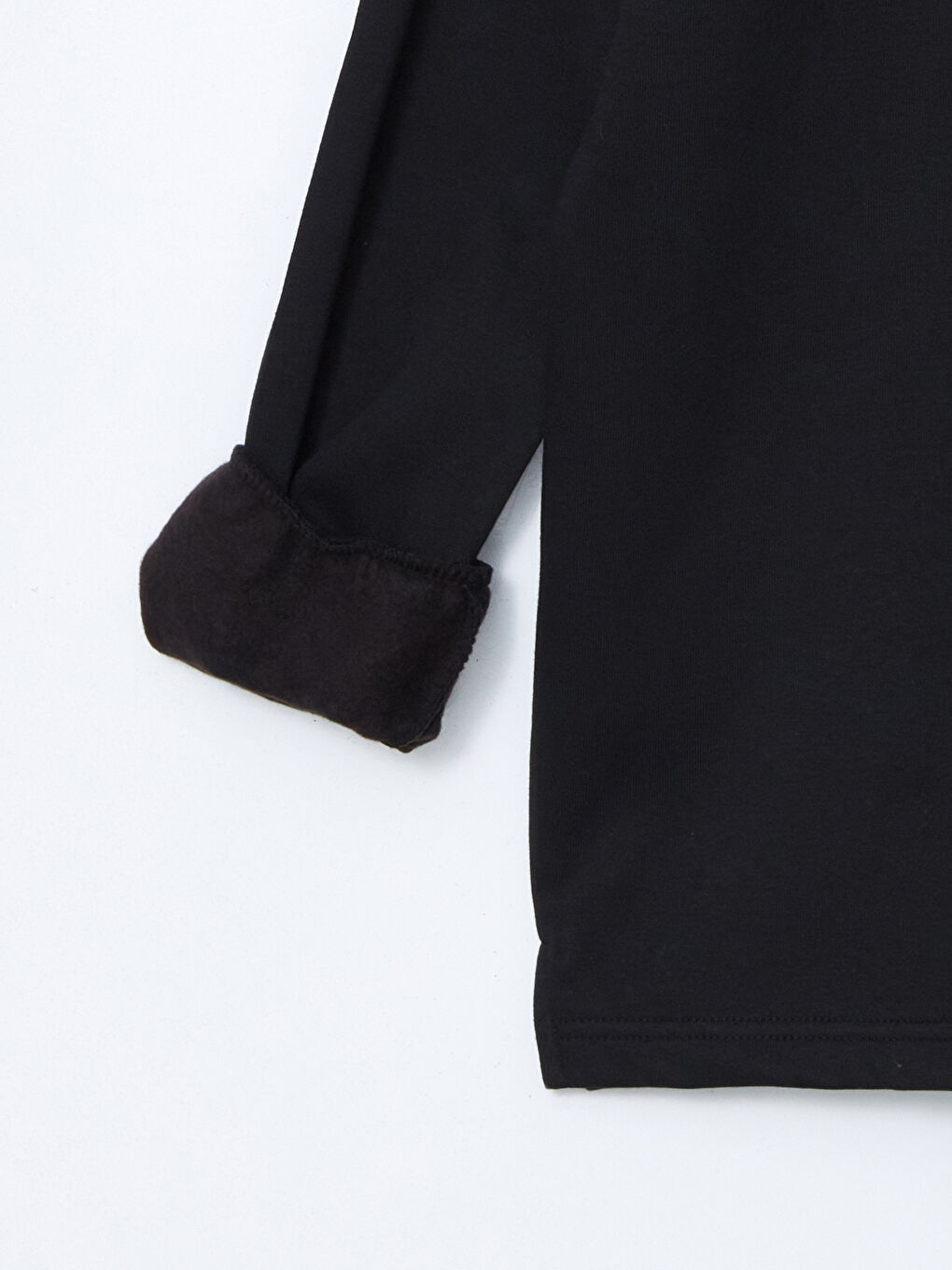 Turtle Neck Long Sleeve Men's Sweatshirt -W4MB11Z8-CVL