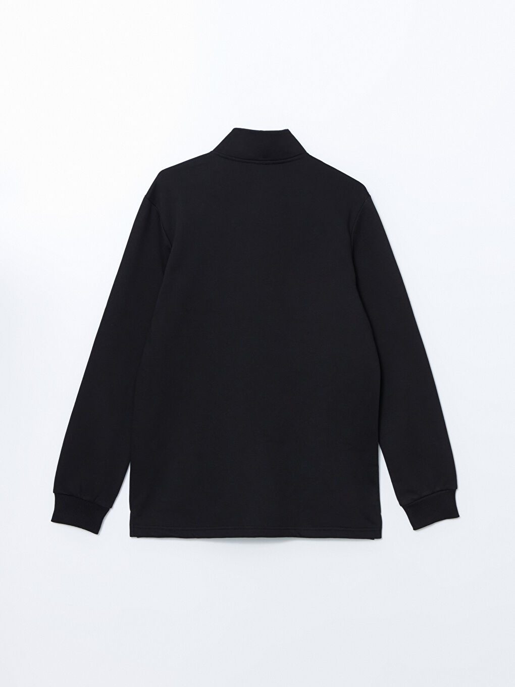 Turtle Neck Long Sleeve Men's Sweatshirt -W4MB11Z8-CVL