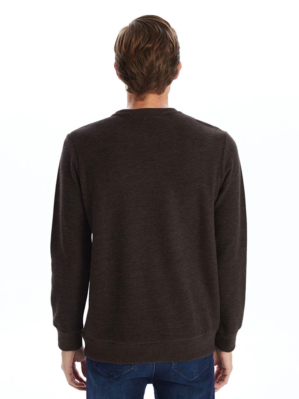 Crew Neck Men's Sweatshirt-7
