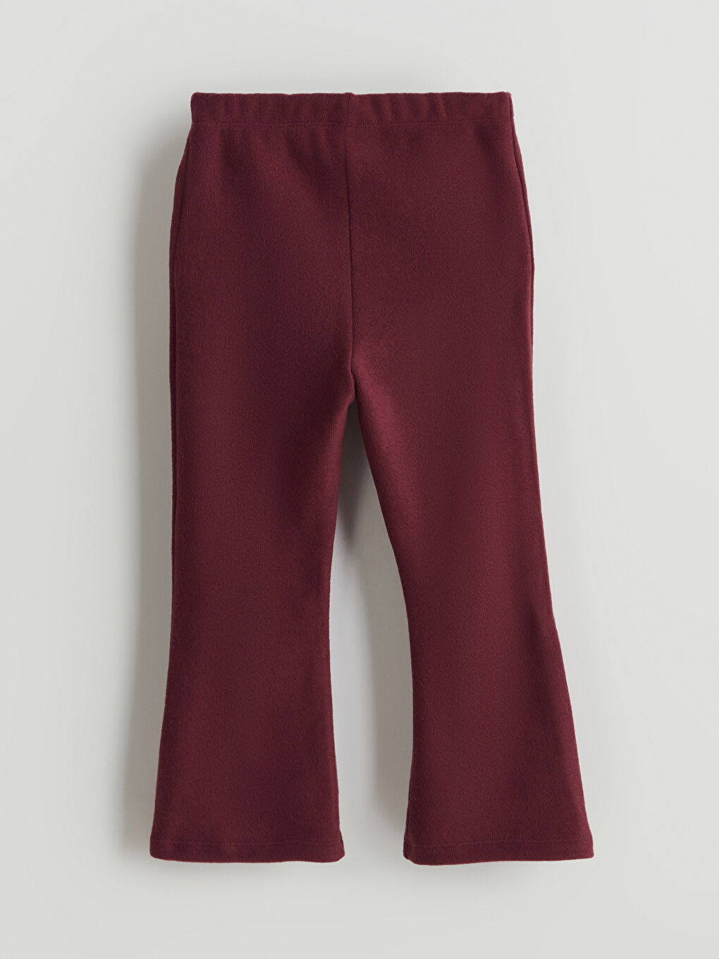 Bej Bisiklet Yaka Basic Kız Çocuk Bluz ve Tayt Pantolon 2'li-6