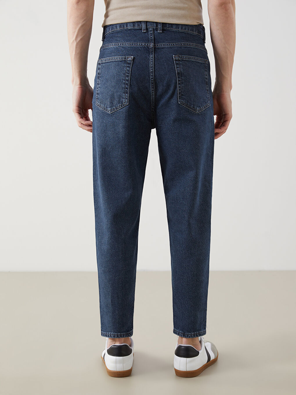 İndigo Loose Fit Erkek Jean Pantolon-3