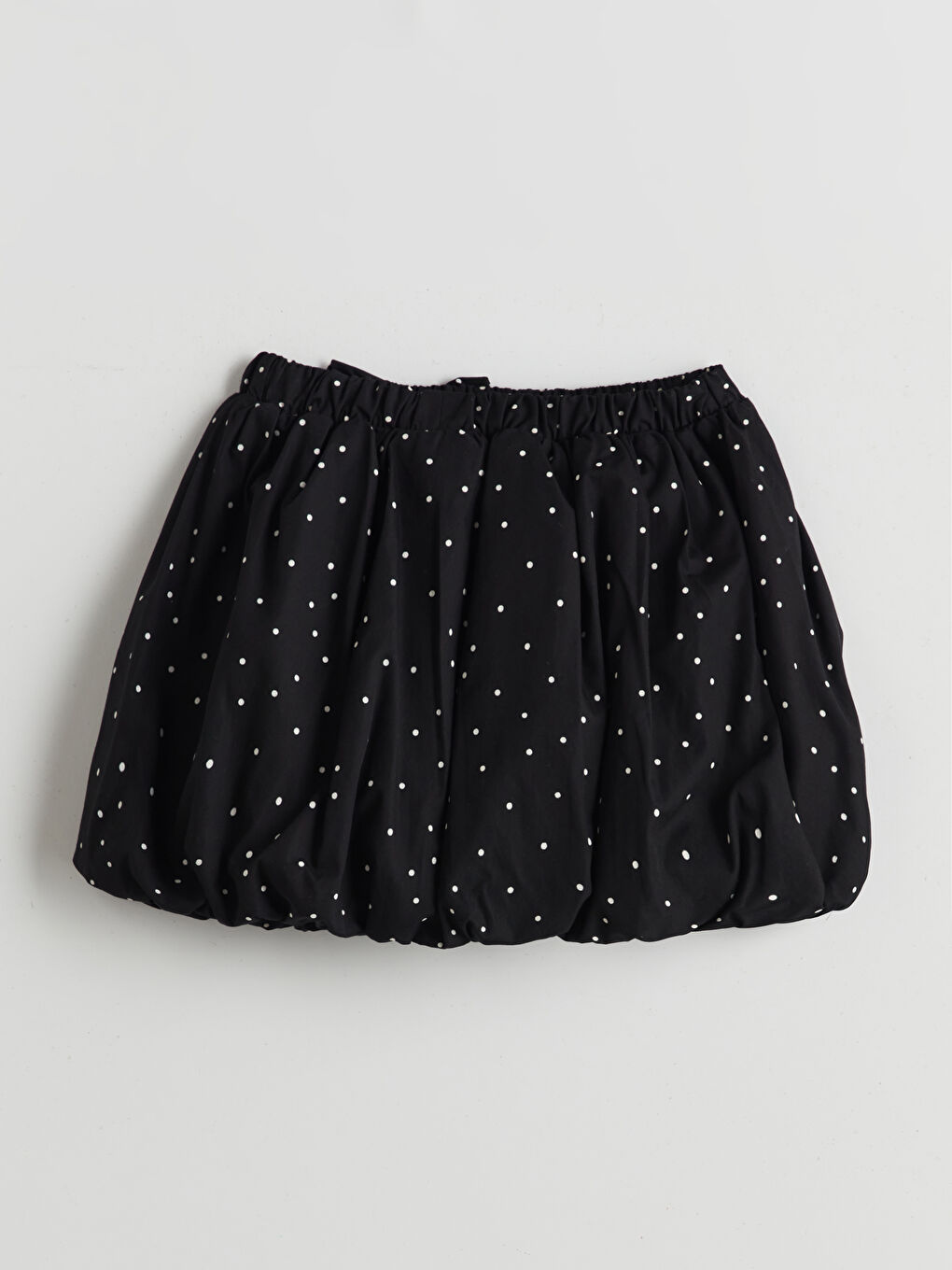 Ekru Fırfırlı Kız Çocuk Bluz ve Etek 2'li-4