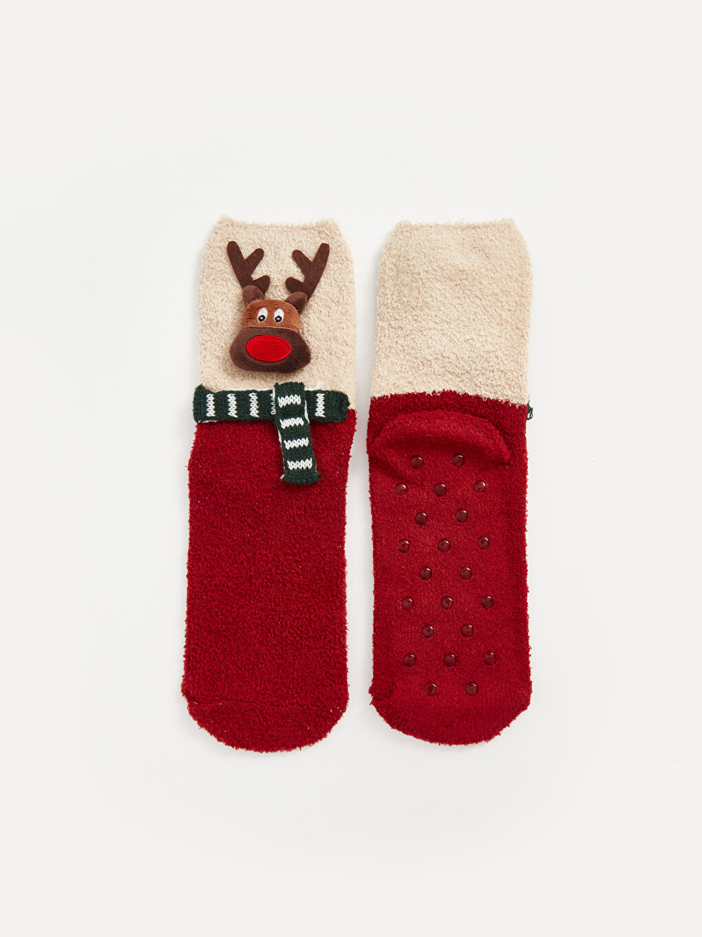 Deer Embroidered Women's Ankle Socks-1