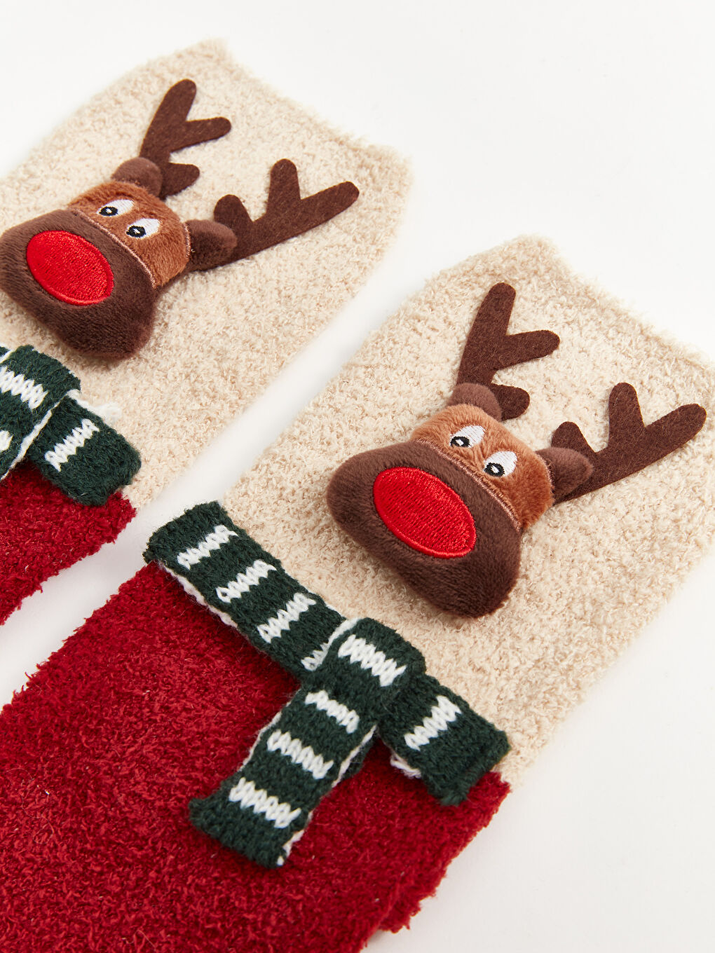 Deer Embroidered Women's Ankle Socks-2