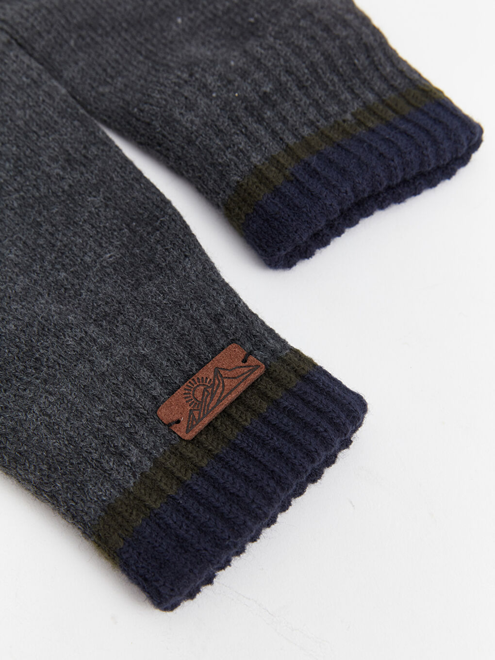 Basic Men's Knitwear Gloves-3