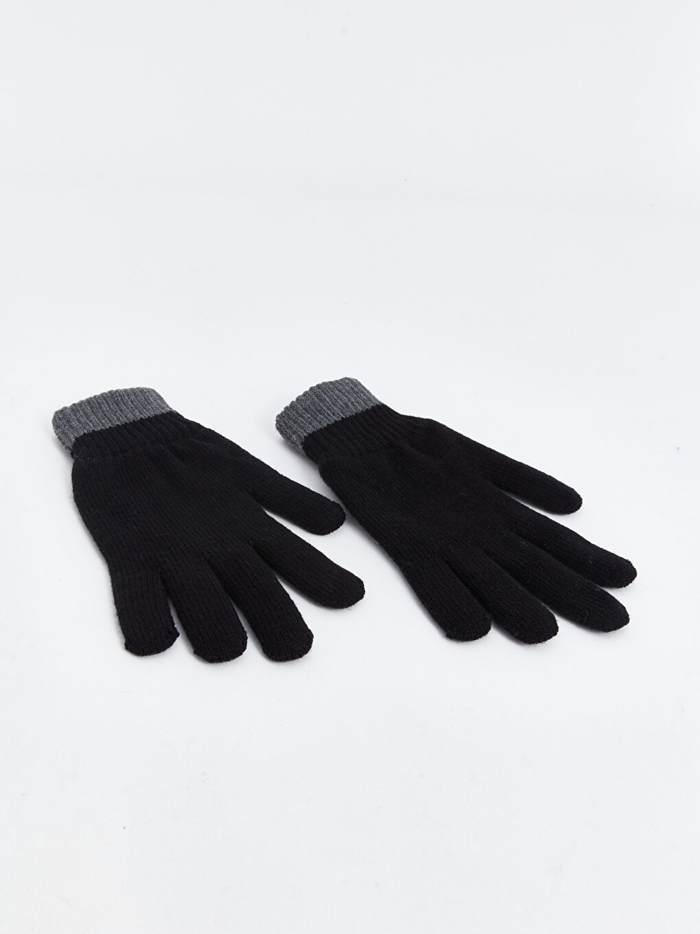 Men's Gloves with Elasticated Wrists-3