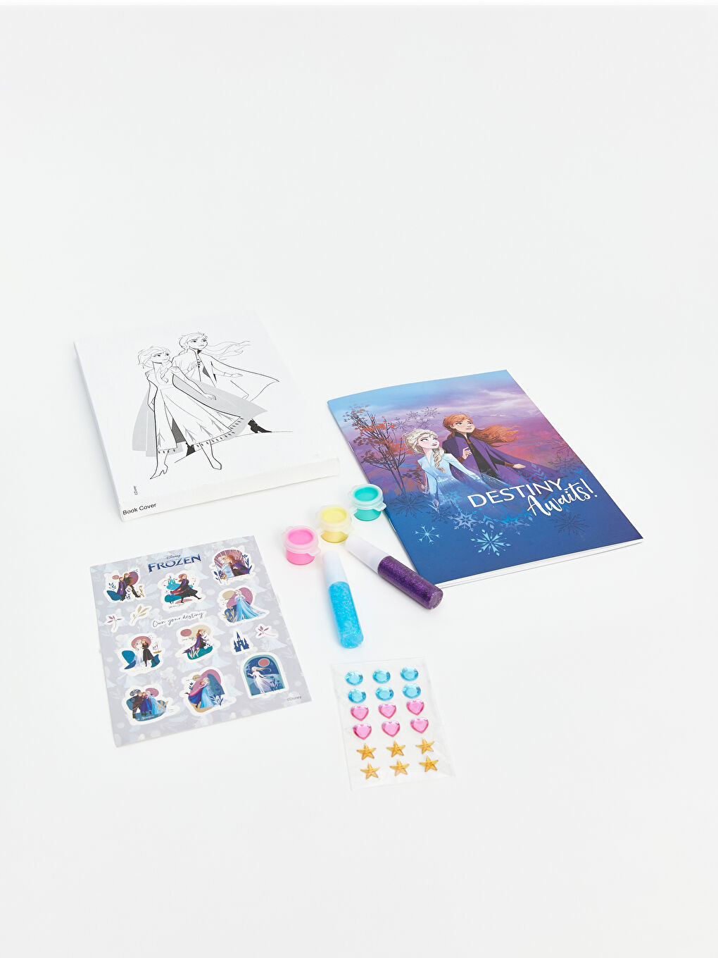 LCW ACCESSORIES Frozen Printed Painting Set -W5FD25Z4-M0T
