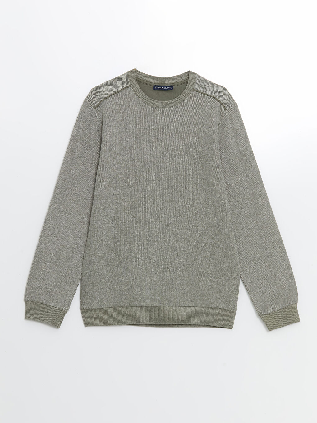 Crew Neck Long Sleeve Men's Sweatshirt-9