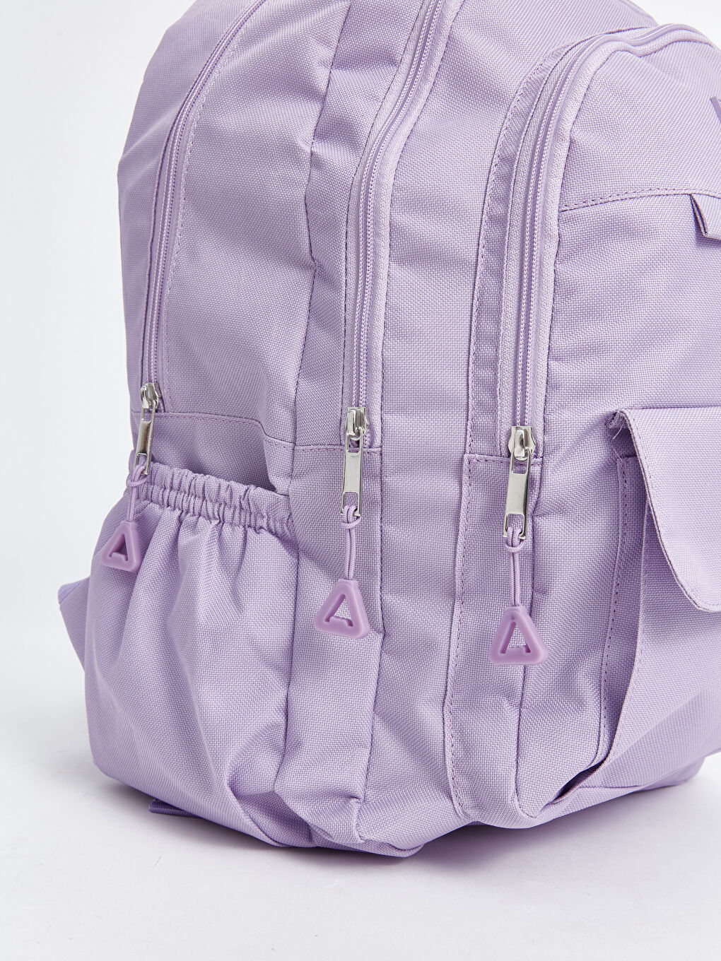 Lila Çok Bölmeli Kız Çocuk Sırt Çantası-2